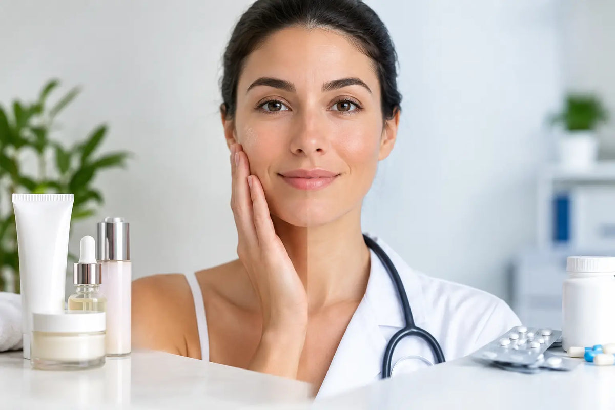 Cosmética tópica versus tratamiento médico