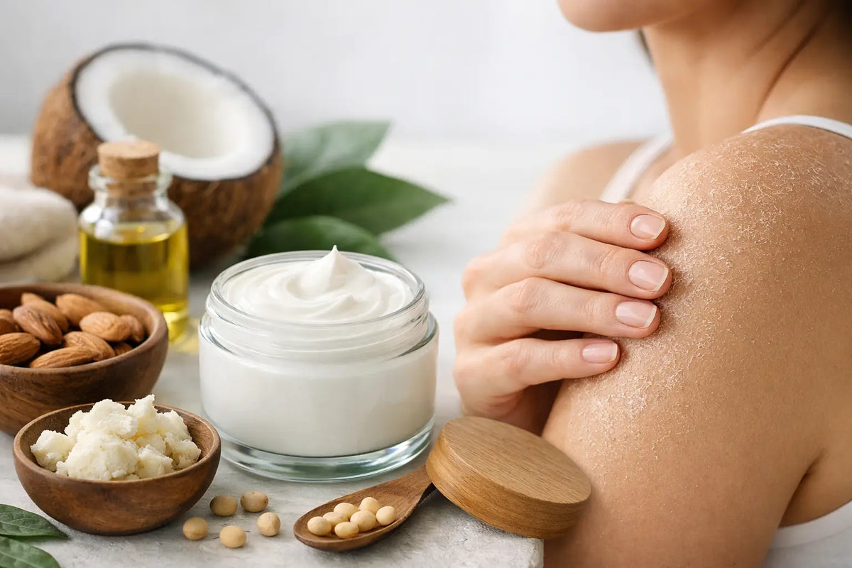 Crema vegana para piel reseca: qué buscar