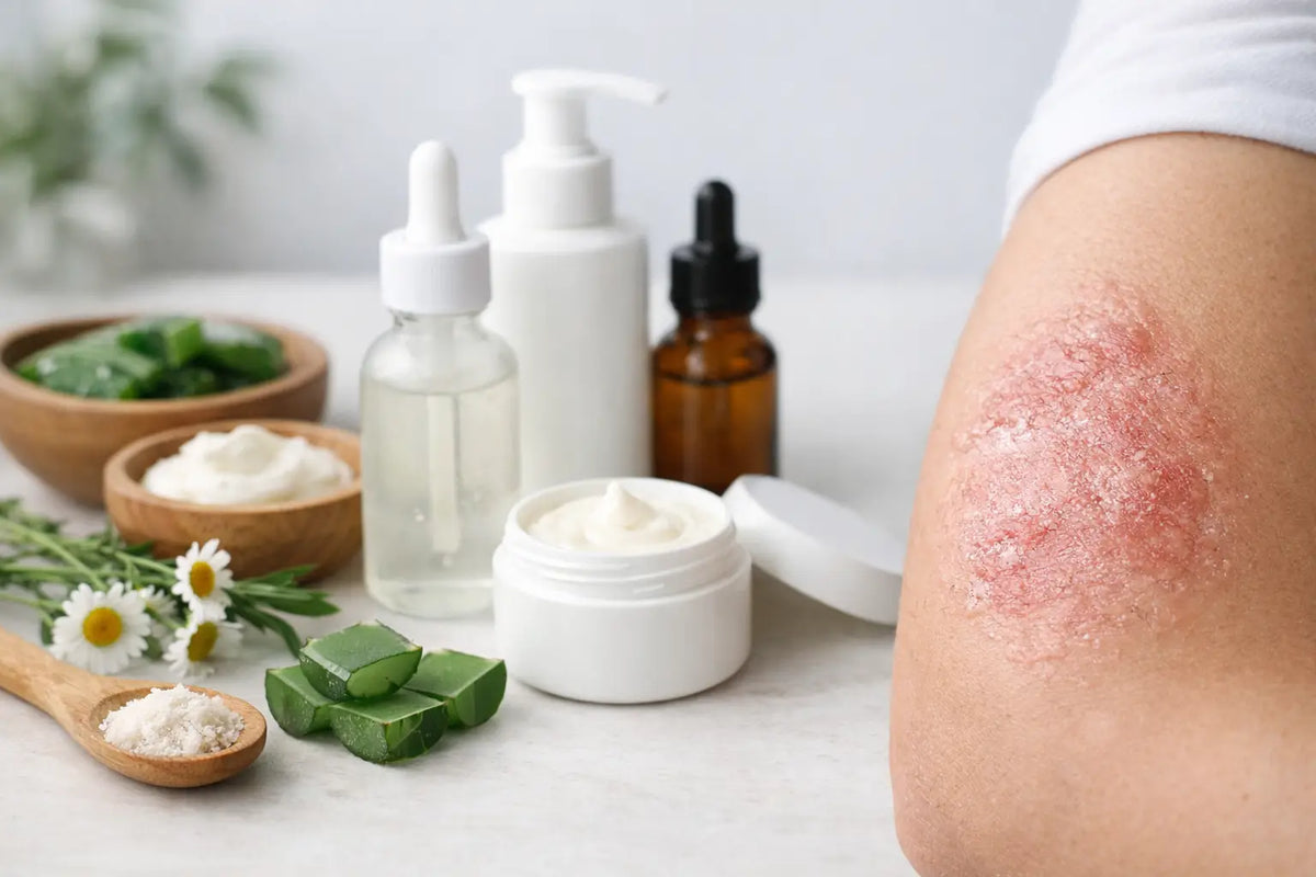 Productos sin corticoides para dermatitis y placas