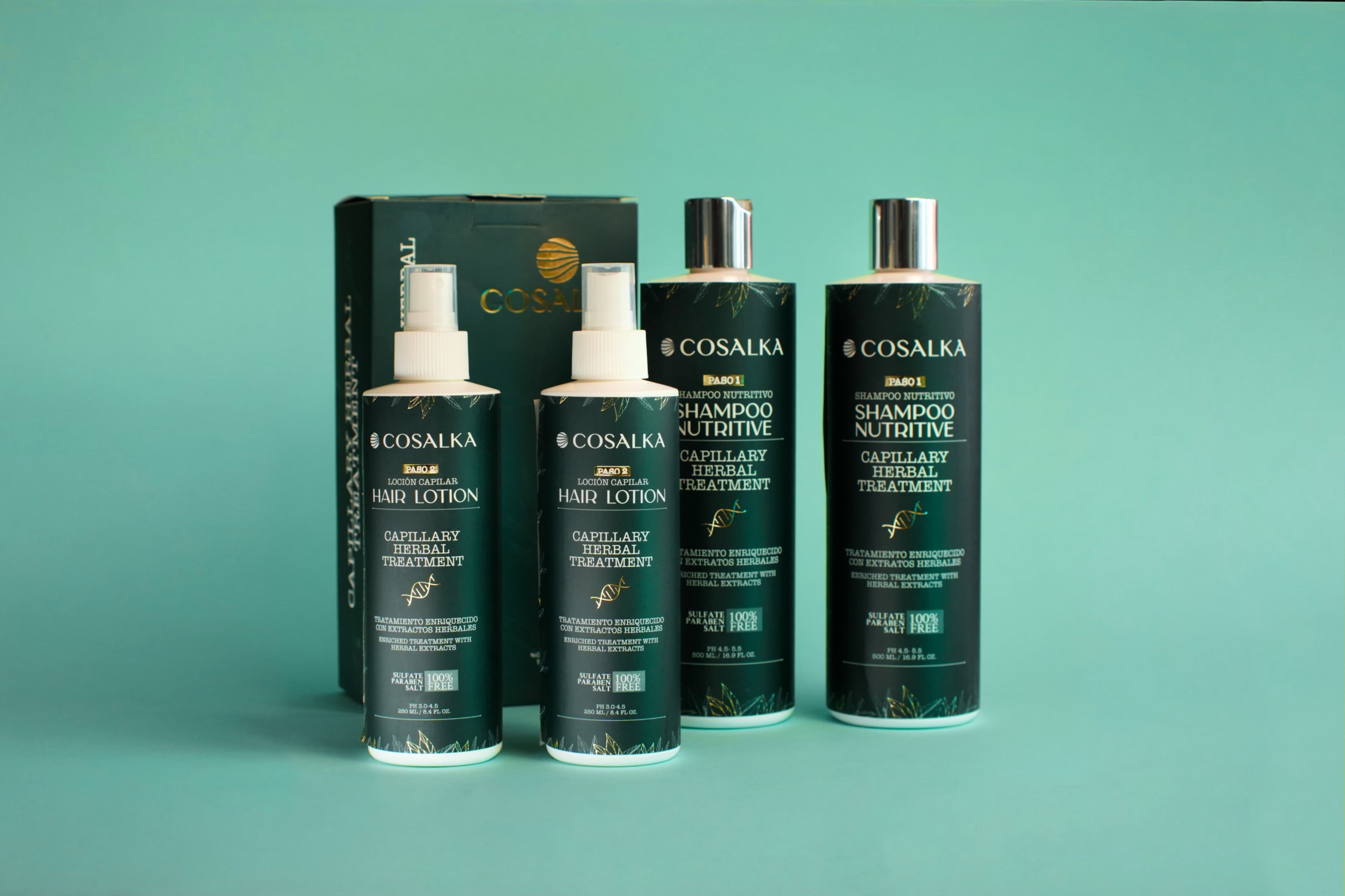 Tratamiento Natural para Psoriasis y Dermatitis en Cuero Cabelludo - 3 Meses