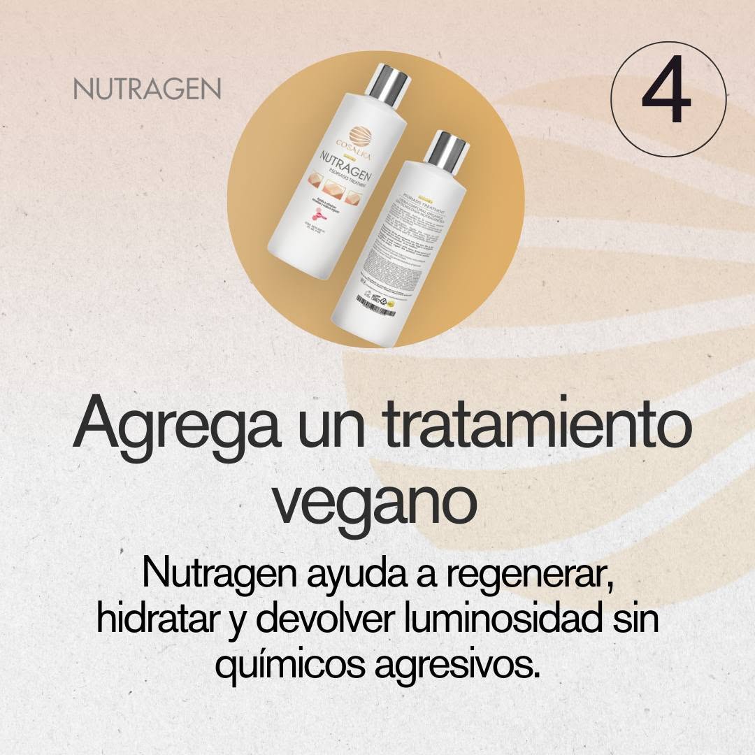 Agrega un tratamiento vegano